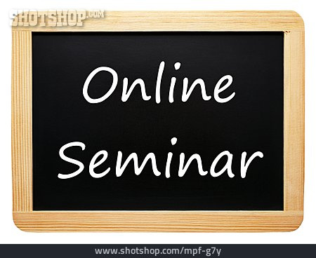 
                Online, Seminar                   
