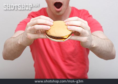 
                Fastfood, Ungesunde Ernährung, Hamburger                   