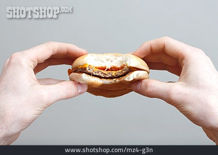 
                Fastfood, Ungesunde Ernährung, Hamburger                   