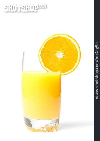 
                Orangensaft, Saftglas                   