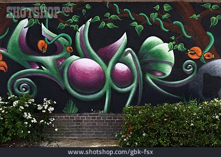 
                Blumen, Graffiti                   