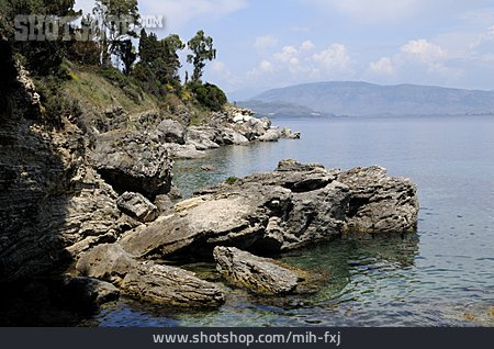 
                Küste, Korfu                   