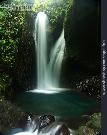 
                Wasserfall, Indonesien, Bali, Gitgit                   