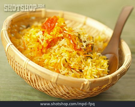 
                Reisgericht, Biryani                   