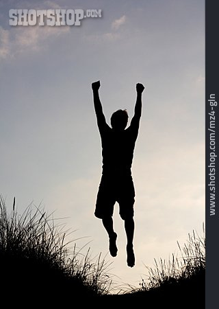 
                Springen, Lebensfreude, Luftsprung, Freiheitsgefühl                   
