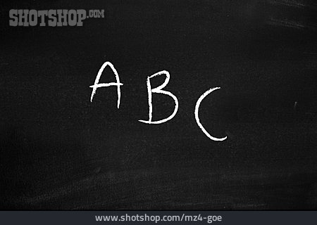 
                Abc, Alphabet, Schultafel                   