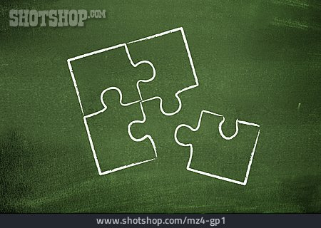
                Puzzle, Puzzleteil, Tafelbild                   