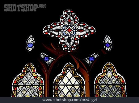 
                Religion, Buntglas, Kirchenfenster                   