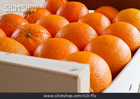 
                Orange, Obstkiste                   