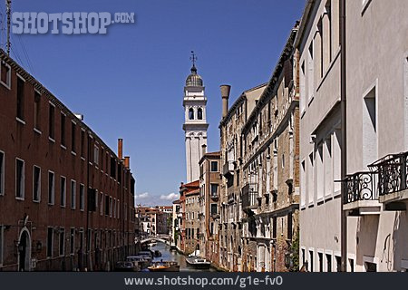
                Kirchturm, Venedig, San Giorgio Dei Greci                   