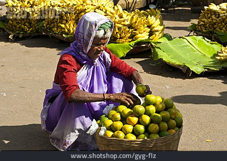 
                Marktstand, Karnataka, Mysore                   