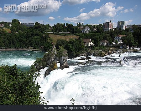 
                Wasserfall, Schweiz, Rheinfall                   