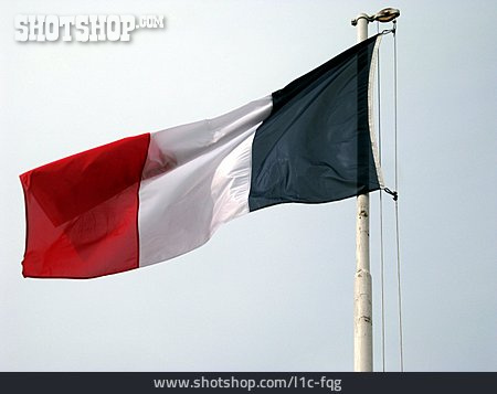 
                Frankreich, Nationalflagge, Trikolore                   