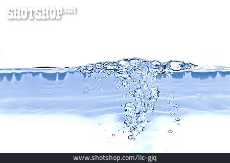 
                Wasser, Luftblase                   