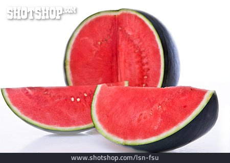 
                Wassermelone, Wassermelonenstück                   