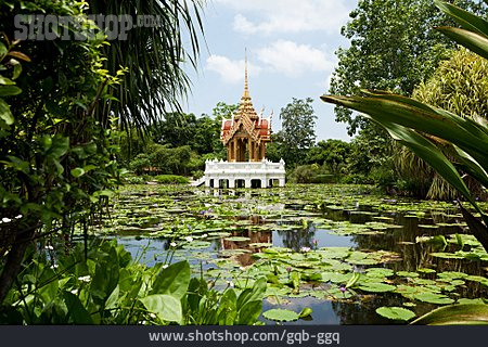 
                Tempel, Buddhistisch, King Rama 9 Park                   