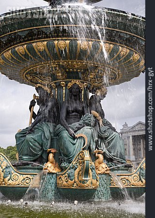 
                Brunnen, Place De La Concorde, Fontaine Des Mers                   