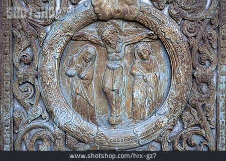
                Relief, Kreuzigung, Saint Denis                   