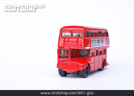 
                Spielzeug, Modellauto, Bus, Doppeldeckerbus                   