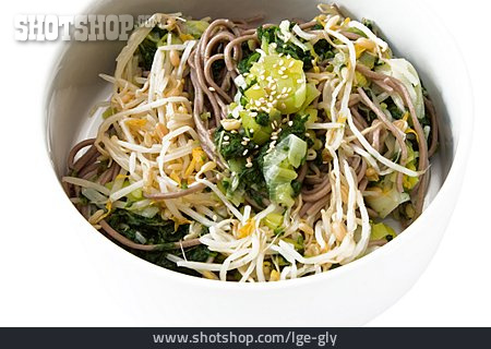 
                Salat, Nudelgericht, Japanische Küche                   
