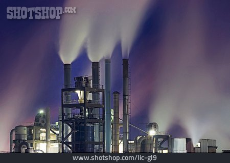 
                Industrie, Industriegebäude, Luftverschmutzung                   
