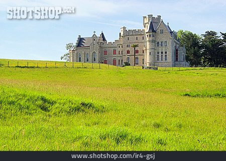 
                Chateau, Hendaye, Schloss Abbadie                   