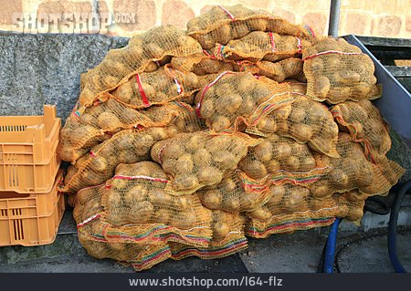 
                Markt, Kartoffel, Kartoffelsack                   
