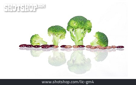 
                Broccoli, Kidneybohne, Pintobohne                   