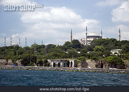 
                Sultan-ahmed-moschee, Istanbul, Hagia Sophia                   