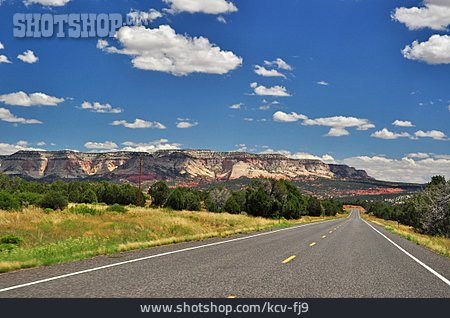 
                Usa, Straße, Highway, Plateau, Interstate                   