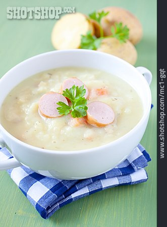 
                Kartoffelsuppe, Kartoffelcremesuppe, Kartoffeleintopf                   