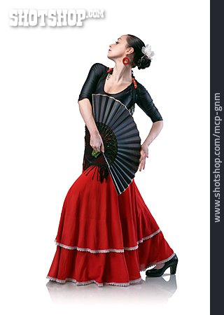 
                Tanzen, Flamenco, Flamencotänzerin                   