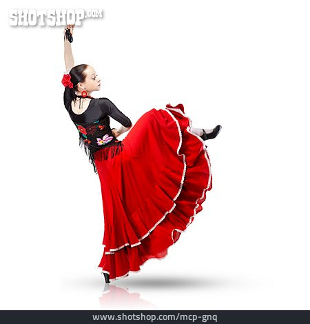 
                Tanzen, Flamenco, Flamencotänzerin                   