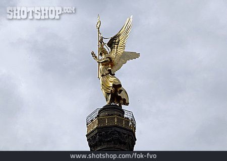 
                Berlin, Siegessäule, Goldelse                   