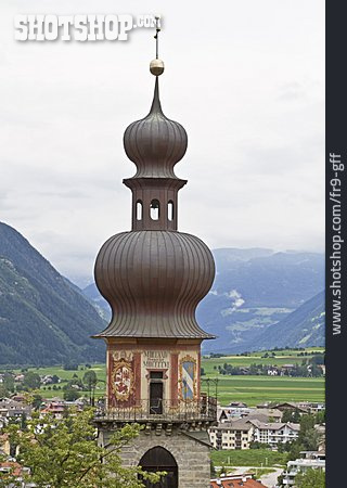 
                Kirchturm, Pustertal, Rainkirche                   