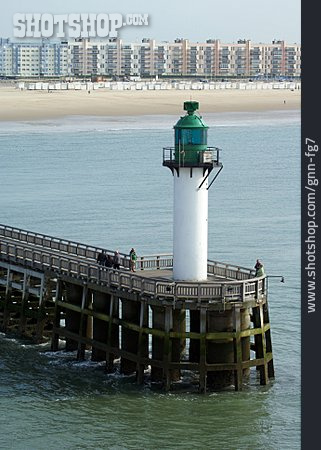 
                Leuchtturm, Nordsee, Frankreich, Calais                   