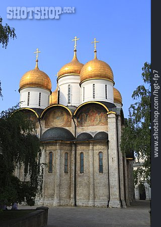 
                Moskau, Kreml, Maria-entschlafens-kathedrale                   