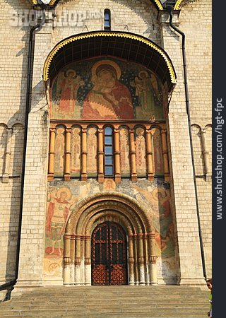 
                Kreml, Portal, Mariä-entschlafens-kathedrale                   