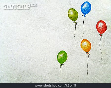 
                Graffiti, Luftballons                   
