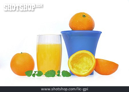 
                Orange, Orangensaft, Auspressen                   