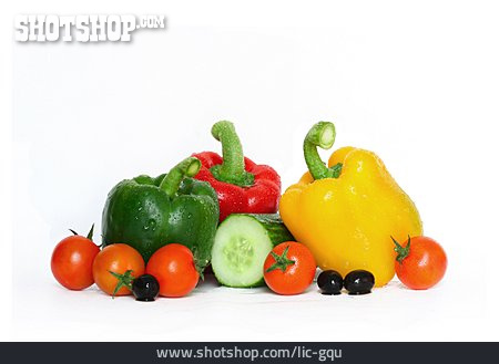 
                Gemüse, Tomate, Paprika                   