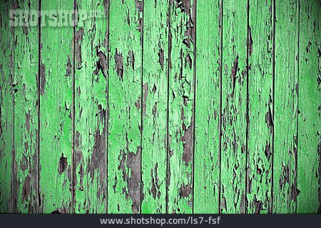 
                Hintergrund, Grün, Abblättern, Holzwand, Bretterwand                   