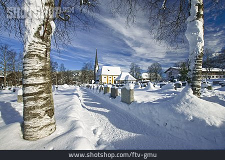 
                Dorf, Verschneit, Inzell                   