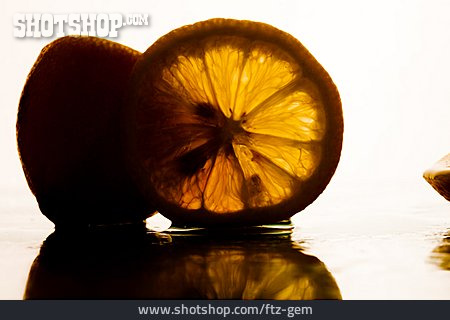 
                Zitronenscheibe, Vitamin C                   