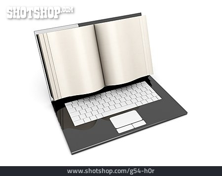 
                Buch, Laptop, E-book                   