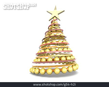 
                Illustration, Weihnachtsbaum                   