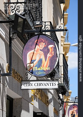 
                Reklame, Madrid, Taverne                   