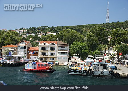 
                Hafen, Fischerboot, Istanbul                   