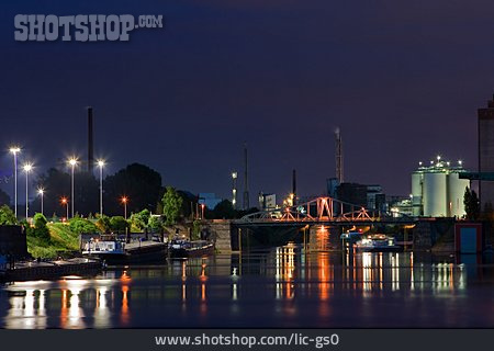 
                Industrie, Linn, Rheinhafen, Krefeld                   