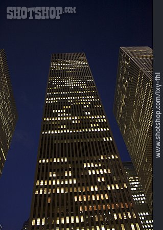 
                Wolkenkratzer, Bürogebäude, New York City                   